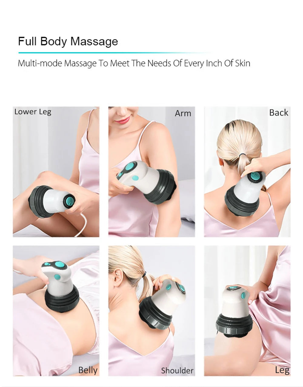 Massager electric whole body slimming massager roller handheld infrared massage arm, leg, buttocks, abdomen fat remover