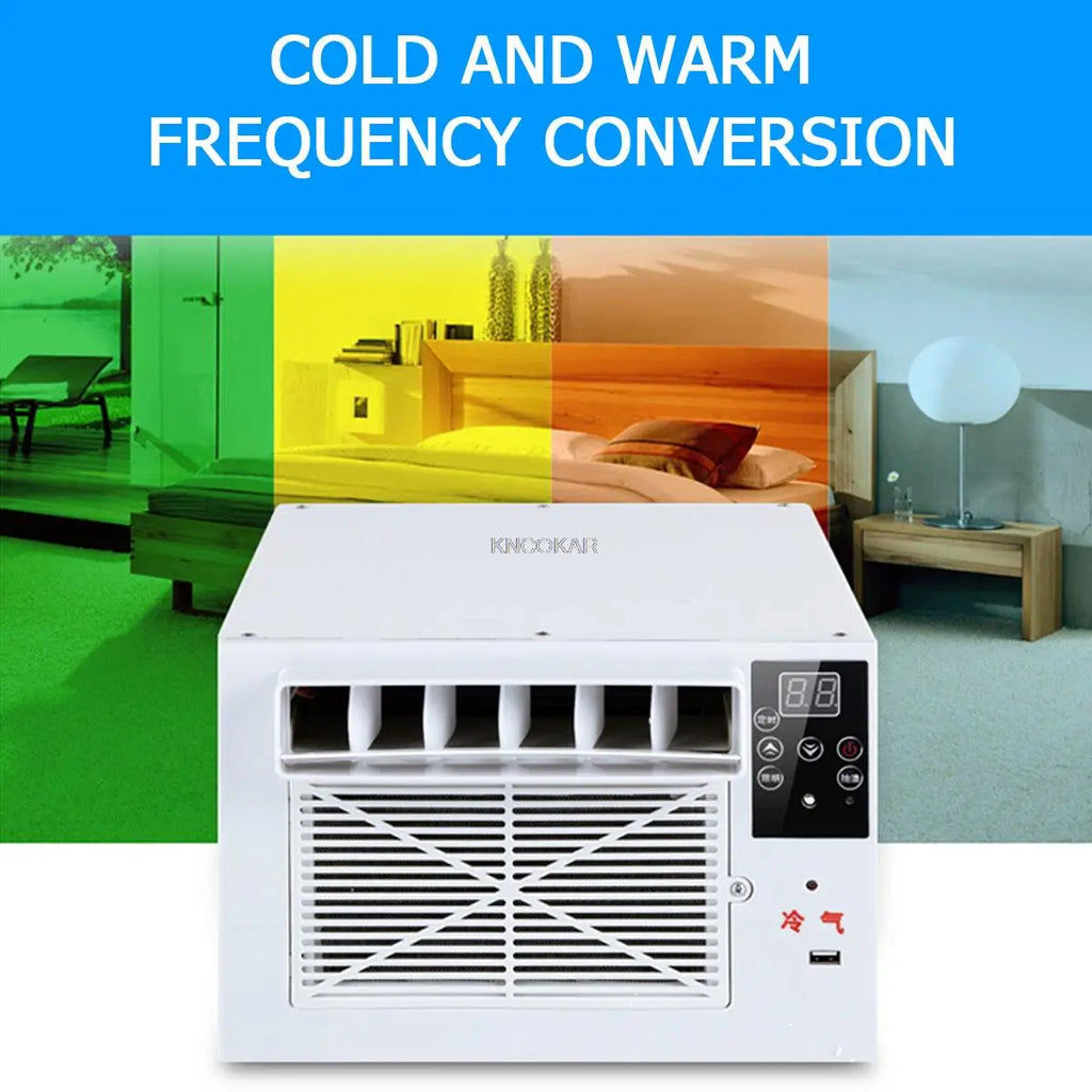 Mini Portable Cooling Air Conditioner Free Installation USB Fast Charging Remote Control For Home Office Outdoor Industry