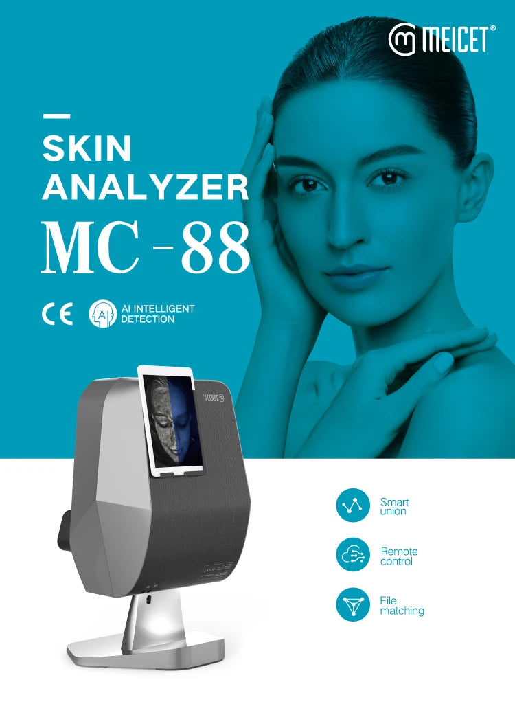 2024 AI Magic Mirror Facial Skin Analyzer Targeting Face Model MC88 with Plug Compatibility-IT JP US ZA