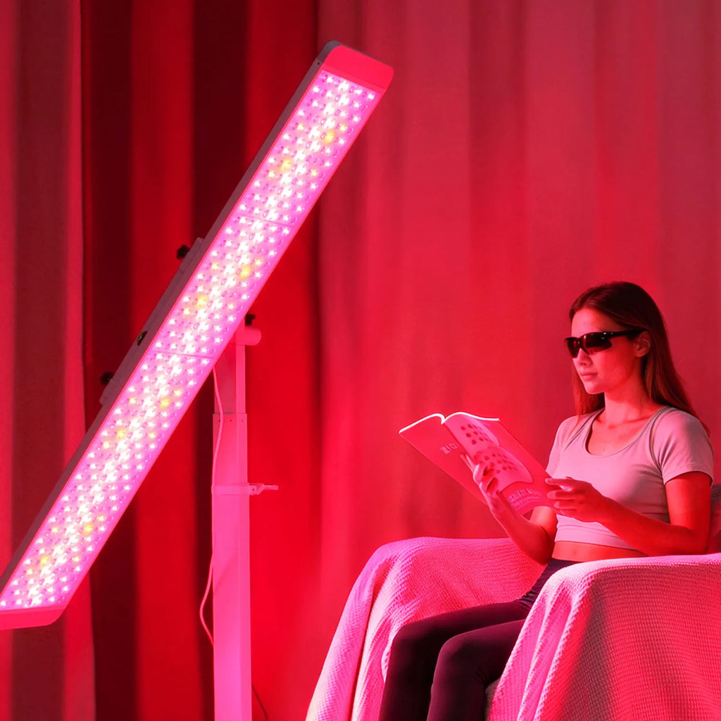 USA Warehouse Infrared Light Panel Red Light Therapy Device with Voice Control Customized Logo for Full Body Use