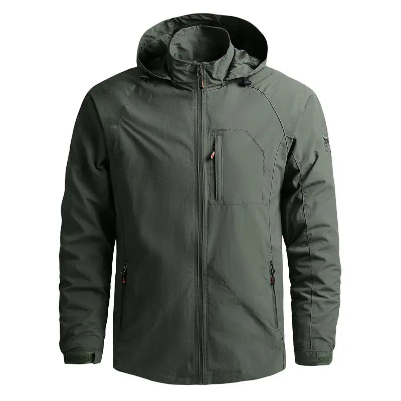 Jackets Coat Men Hooded Waterproof Windbreaker Autumn Casual Outdoor Hiking Jacket Tactics Military Winter Jackets Lightweight