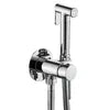 HONGDEC Modern Gold Stainless Steel Handheld Bidet Faucet Wall-Mounted Sprayer Easy Installation Hot/Cold Water Mixer for Toilet