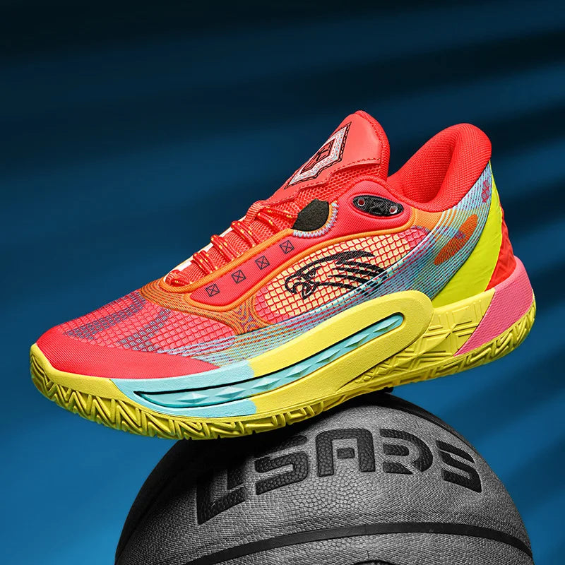 2026 NEW LIAO High Kids' Basketball Shoes Luminous Features Rubber Outsole for Optimal Friction for Primary Secondary Summer