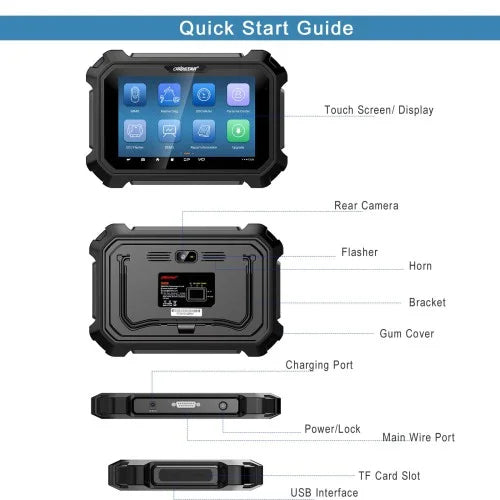 OBDSTAR D800 C/D Package New Generation Device for Marine (Inboard/ Generator) Intelligent Diagnosis Scanner