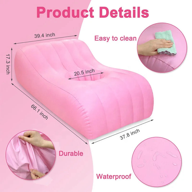 Wholesale BBL Bed After Surgery for Butt Inflatable Bed Post Op BBL Mattress With Hole Air Mattress With Pump Inflatable Bed