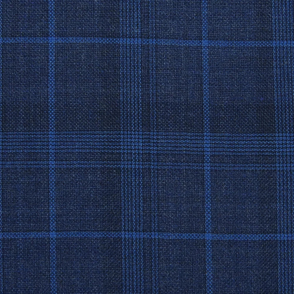 Luxury STOCK Worsted Merino Wool Suiting Fabric Blend Woven Wool/Polyester Fabric for Men Suits
