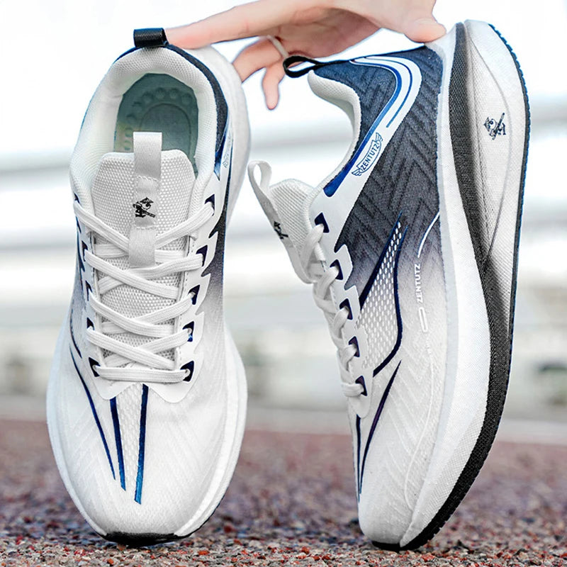 Factory-customized OEM Men's and Women's Running Shoes Jogging Fitness Outdoor Anti-slip Lightweight and Breathable Sports Shoes - Beauty
