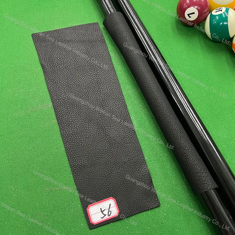 Genuine Cow Skin Pool Billiards Cue Grips Non-Slip Protective Sleeve Wrap with Different Print Pattern Genuine Leather Club Wrap
