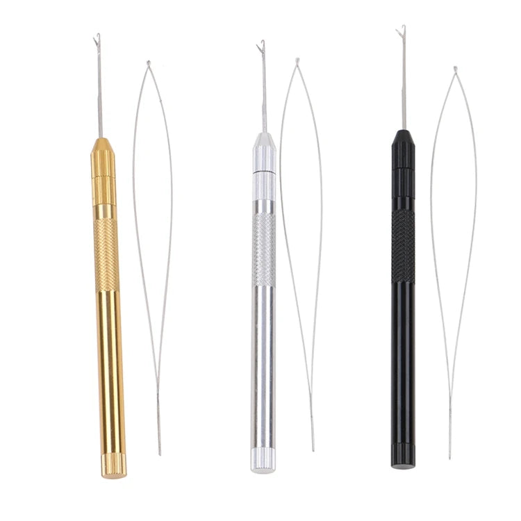 Xuchang Harmony Salon Kit Hair Extension Tools With Micro Rings Beads Opener Closer Pliers Loop and Crane Scissors Rainbow 1 Set