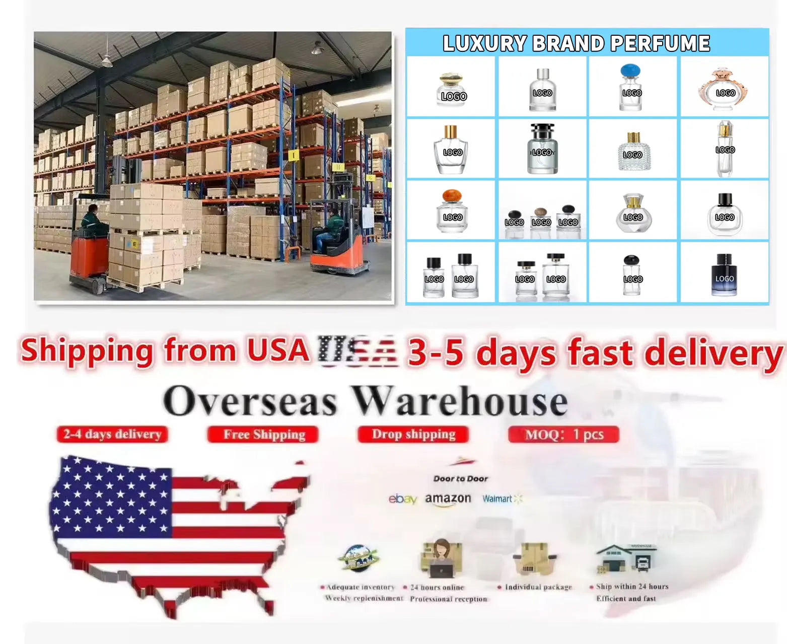 US Stock 2-7 Days Delivery Men's Cologne Long-lasting Natural Perfume Premium Body Spray Perfume Men's Perfume