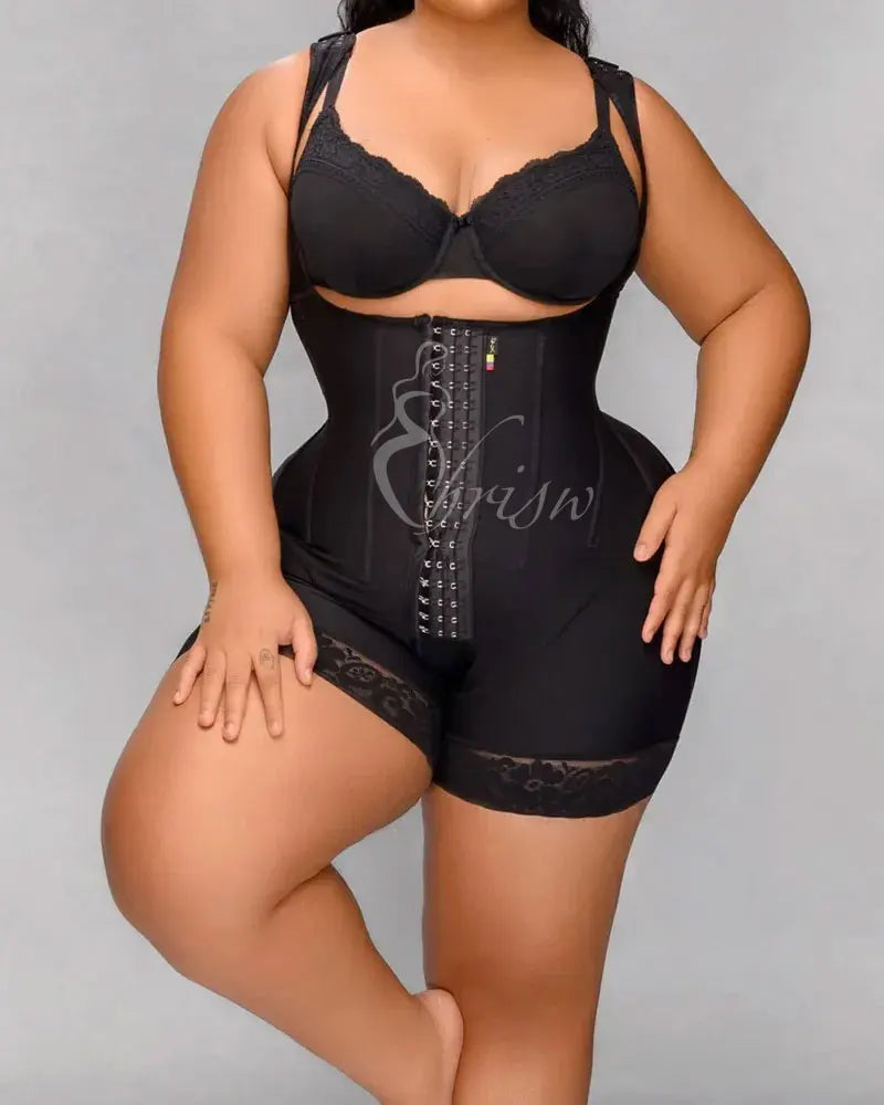 Waist And Hip Lifting Body Suit Faja Colombian Girdles Shaper Full Body Shapewear Post Surgery Postpartum Corset Compression