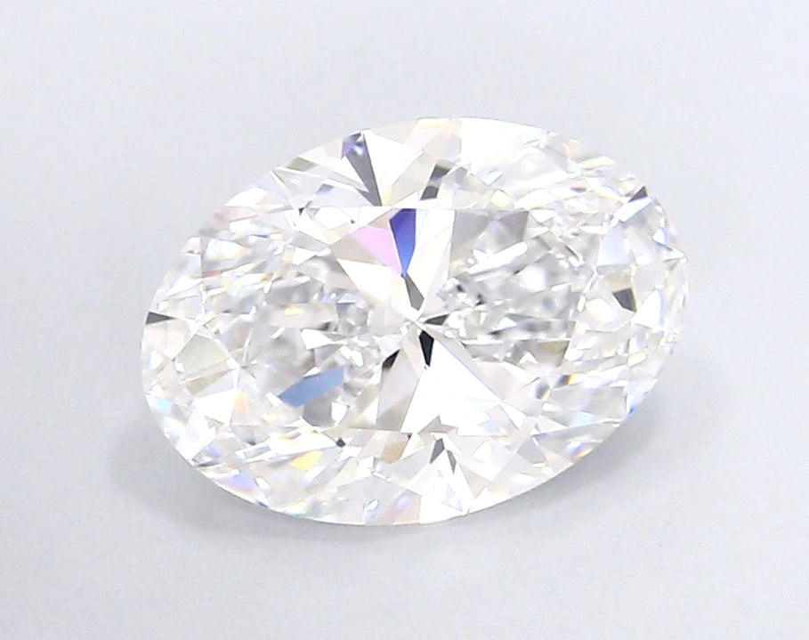Oval 2.07 D VVS2 for IGI Certified Lab Grown Loose Diamond for Engagement Rings and Fine Jewelry
