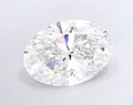Oval 2.07 D VVS2 for IGI Certified Lab Grown Loose Diamond for Engagement Rings and Fine Jewelry