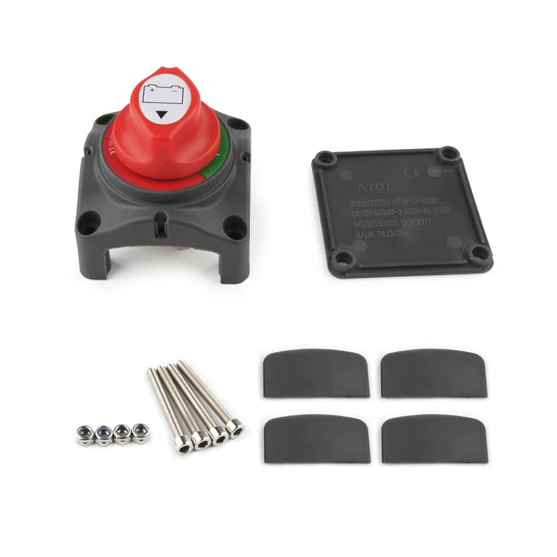12V/24V Marine 200A/300A Main Power Switch High Current Power Off Protection Switch Yacht RV Battery Isolation Switch