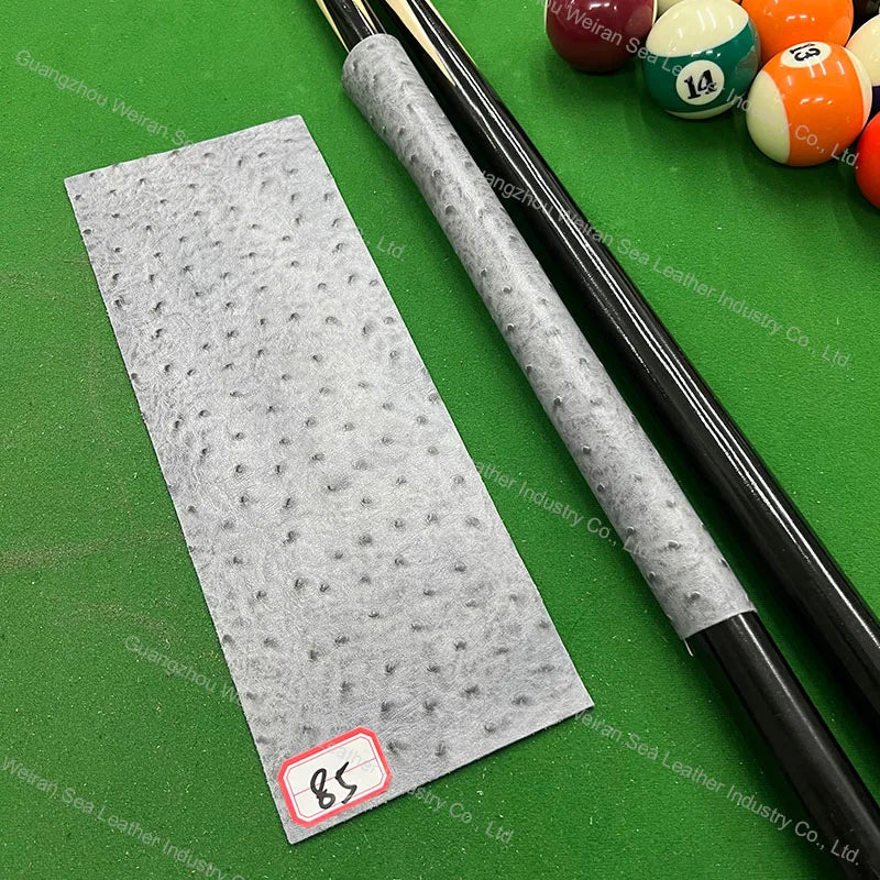 Genuine Cow Skin Pool Billiards Cue Grips Non-Slip Protective Sleeve Wrap with Different Print Pattern Genuine Leather Club Wrap