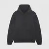 OEM Custom Unisex Essential Hoodies High Quality 100% Cotton French Terry DTG Print Graphic Autumn French Terry Washed Hoodie