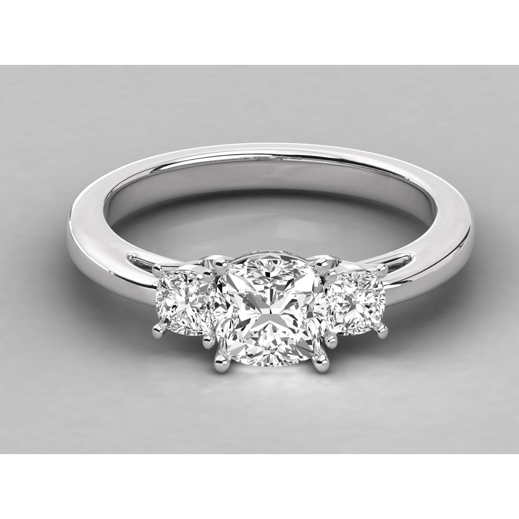 Buy KRISHNAM JEWELS Third Party Certified Natural High Quality Solitaire Diamond Ring Trendy Design Women Wedding Anniversary