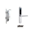 High Security Stainless Steel Thermal Break Smart Door Lock for Wood Door with Fingerprint Electronic Control WiFi IP64 Tuya App