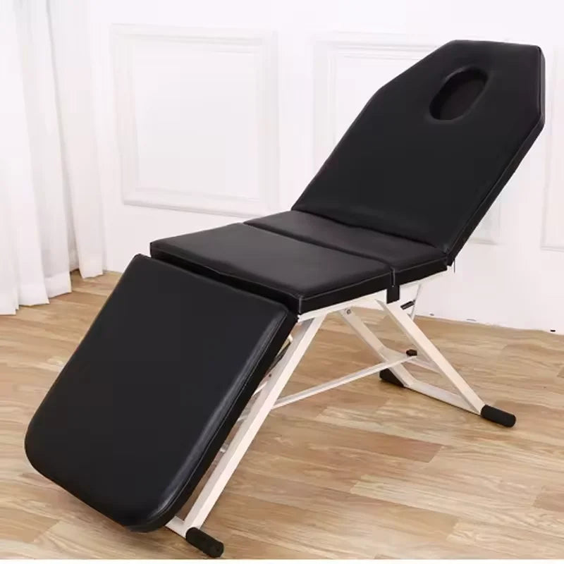High Quality Portable Metal Folding Massage Table Modern Style Salon Hotel Bedroom Living Room Hospital Use Facial Application