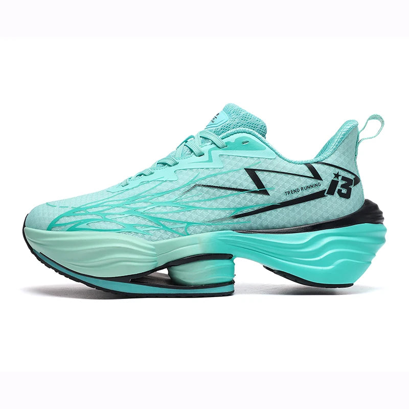 2026 Men's Ultra-Light Carbon Plate Speed Training with Trendy Sports Design EVA Insole for Autumn Season Casual Running Shoes