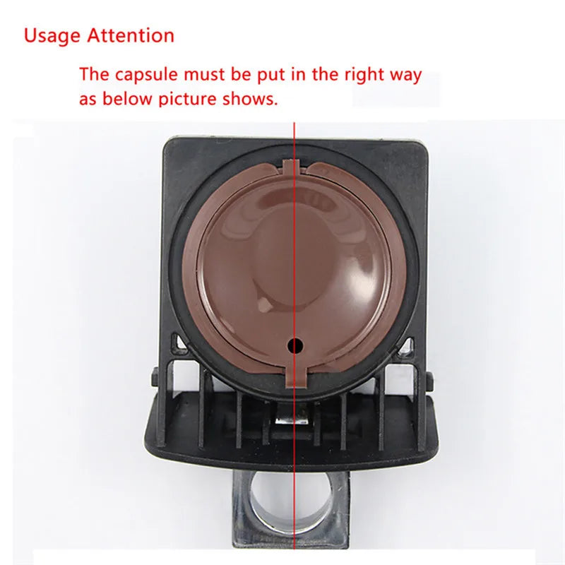 New Plastic Reusable Refillable Coffee Filter Capsule Cup for Dolce Gusto Machines Cafe Kitchen Gadgets Coffee Machine Filter