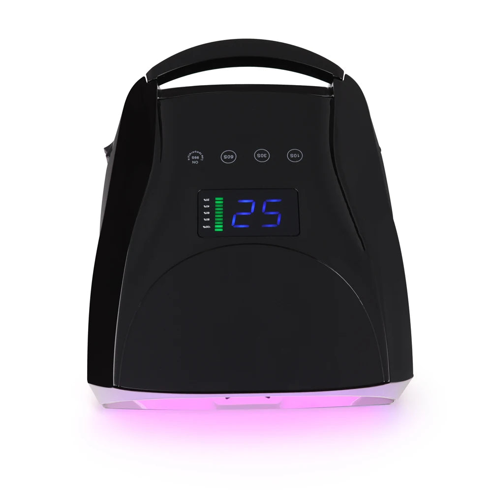 2026 High Power 96w Gel UV Led Cordless Nail Lamp Rechargeable Large Power Bank Nails Led Lamp