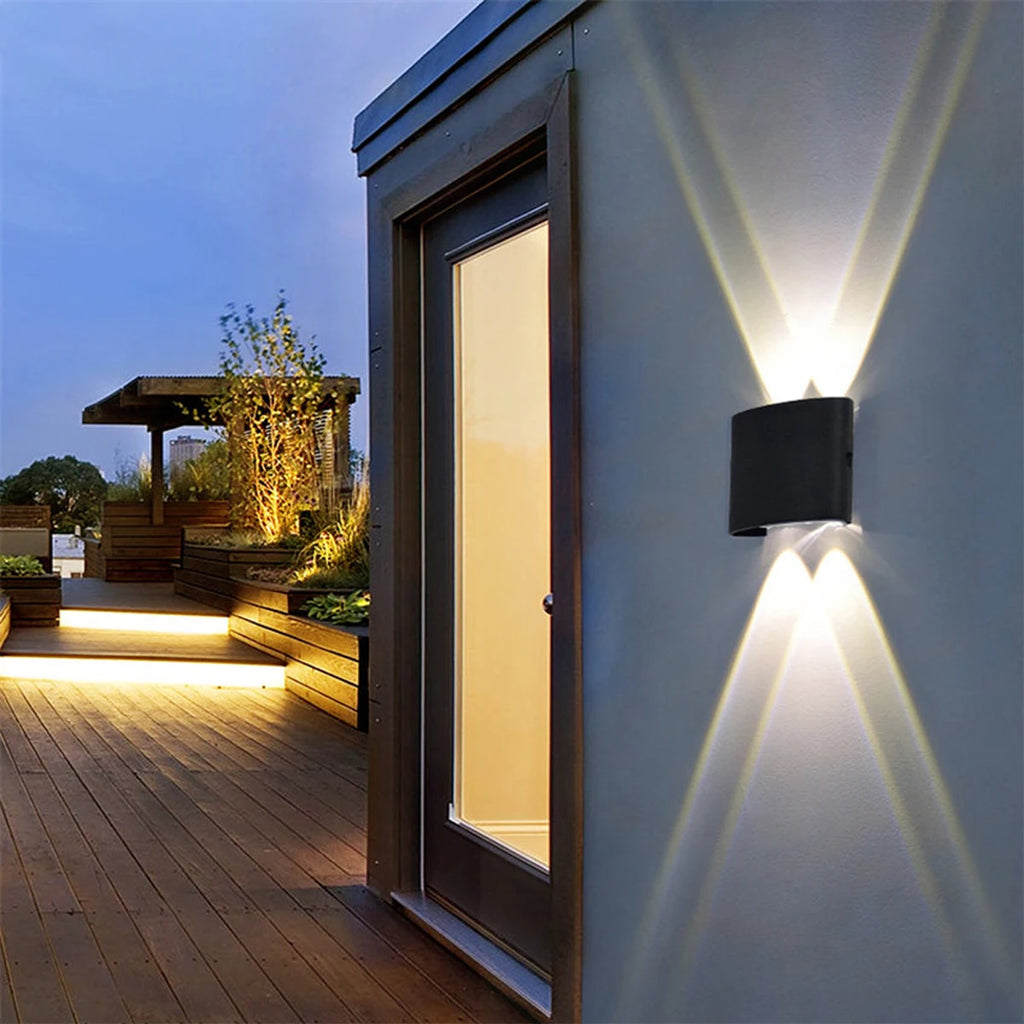 Led Wall Lamps Outdoor Indoor Waterproof IP65 wall lights for home AC110-220V 2/4/6/8/10/12W Garden Lights Outdoor Light decor