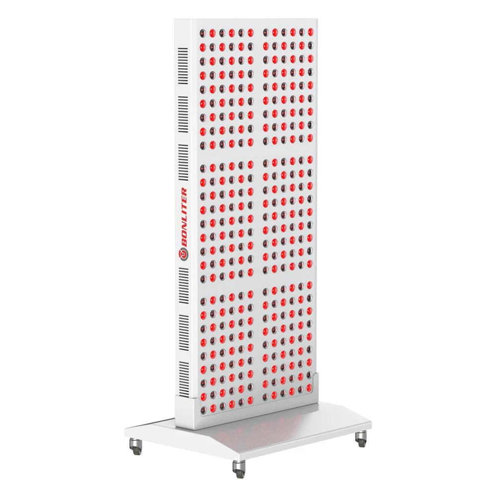 Bonliter 1500W Led Near Infrared Red Light Therapy 630/660/810/830/850nm Red Light Therapy Panel for Full Body Pain Relief