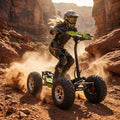 Off-Road Electric ATV 4WD 6000W 50Ah Battery 75km/h All Terrain Scooter Rugged Tires Powerful Outdoor Adventure Ride