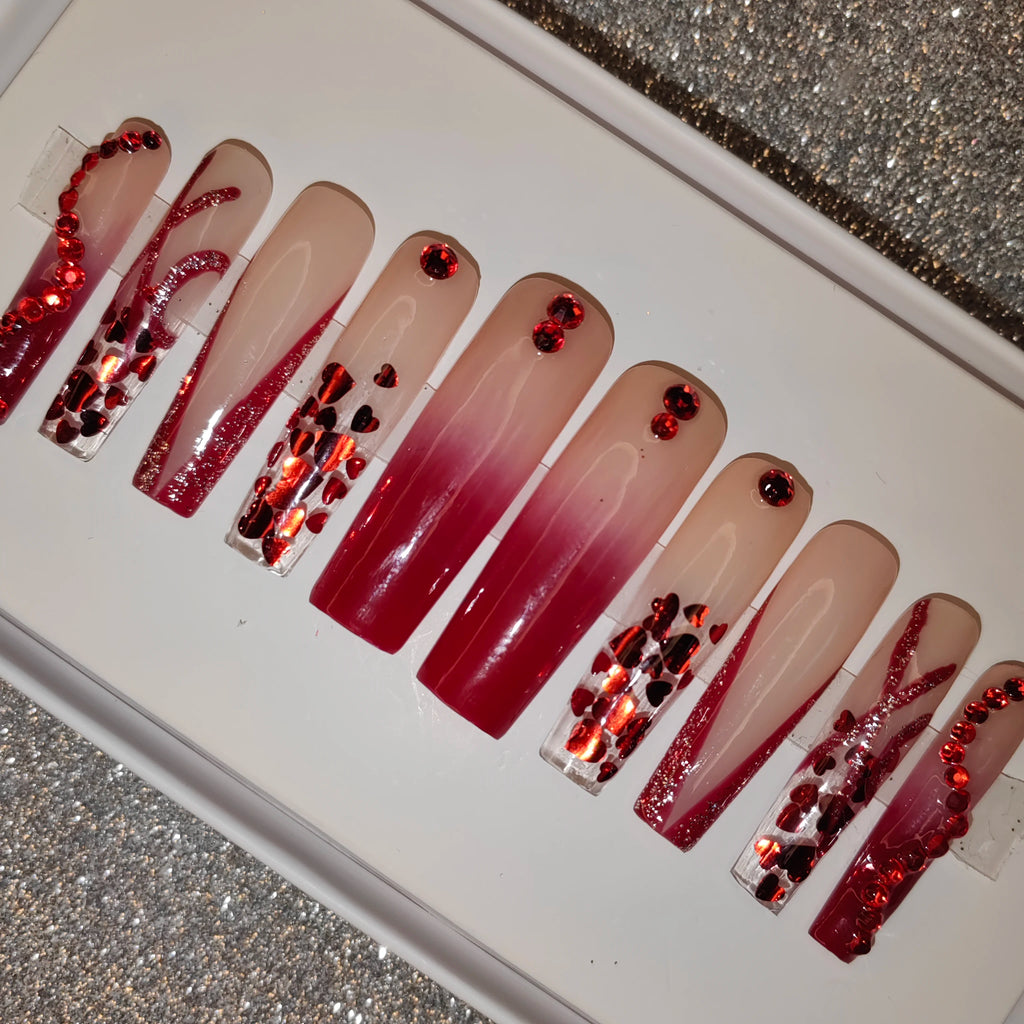 2024 Newest Wholesale Private Label Handmade Press Nails Ins Most Popular Trending Artificial Fingernails Acrylic Full Design