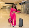 Hot 2 Piece Set Women's Clothing Sportswear Zipper Jacket and Flare Pant Fall 2024 Women Clothes Casual Tracksuits Set for Women