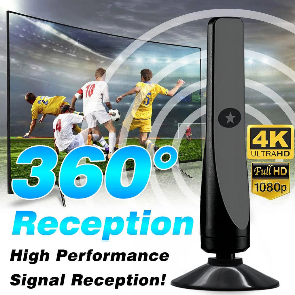 New 4K DTMB Digital TV Antenna Receiver Indoor and Outdoor HD Terrestrial Wave HDTV Antenna with Vertical Polarization