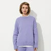 Women's Autumn New Crew Neck Solid Sweater Loose Long Sleeve Knitted Casual Pullover Versatile Top for Winter