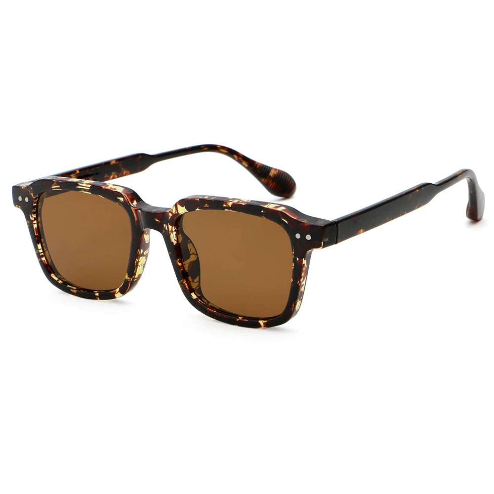 Superhot Eyewear 97214 Fashion 2024 Retro Classic Square UV400 Outdoor Vacation Sunglasses