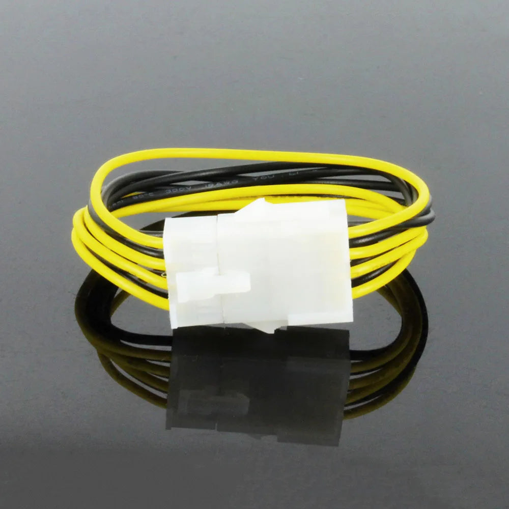 OULLX 8 Pin to 8 Pin ATX EPS Male to Female CPU Power Extension PSU Mainboard Power Extension Adapter Cable