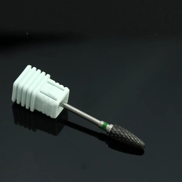 Ceramic Nail Drill Bit Milling Cutter for Electric Manicure Drill Bits Flame Corn Files for Pedicure Machine Polish Accessory