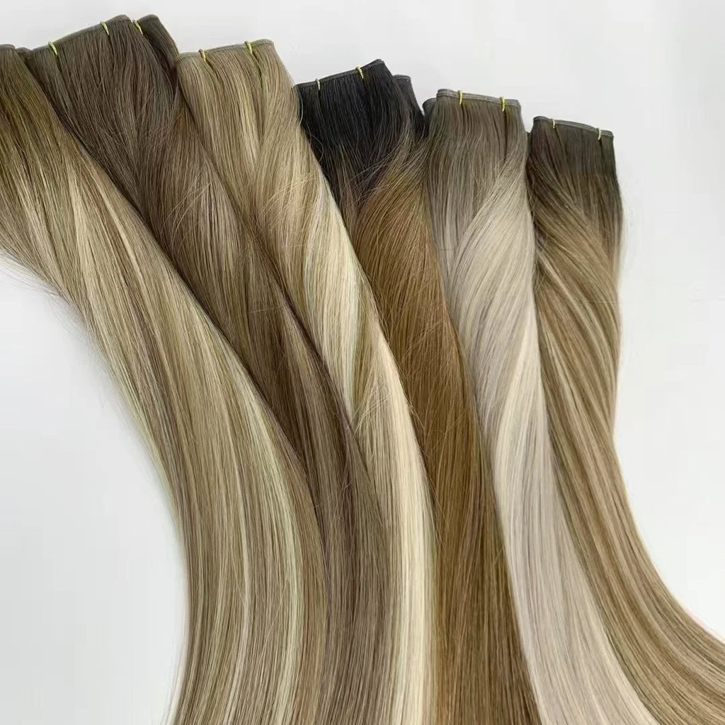 Ruili New Arrival High Quality Virgin for Cuticle Aligned Silky Straight Wave 100% Raw Russian Remy Hair Extension