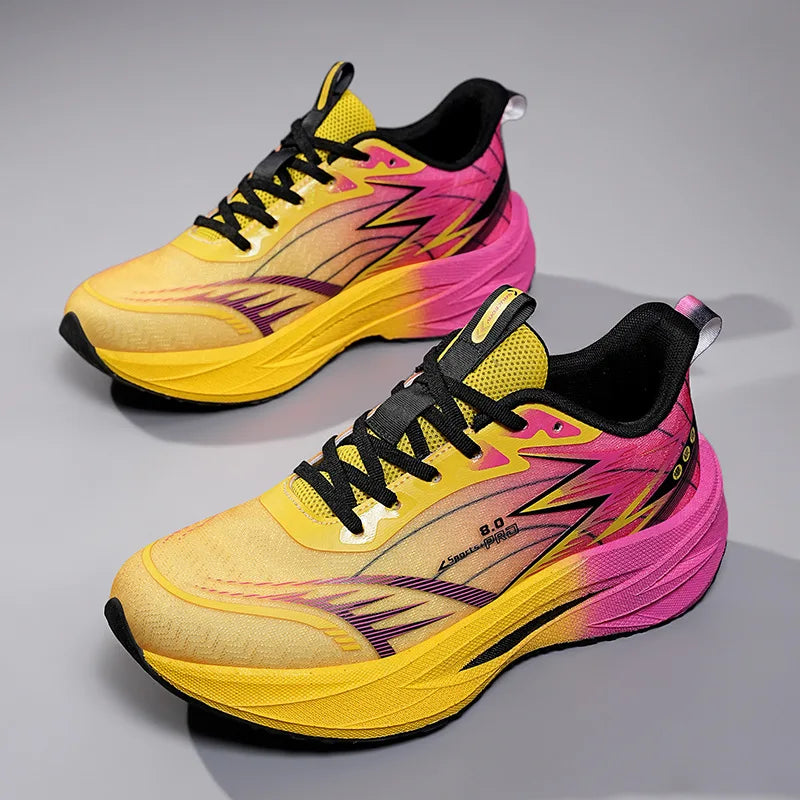 2025 Ultra-Light Men's Sports Shoes for Summer Professional Racing Breathable Soft Bottom Wear-Resistant Features Spring Winter
