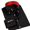 Men's Casual Shirt Long Sleeve Korean Trends Fashion Button-down Collared Blouse Business Dress Shirts Slim Fit Designer Shirts