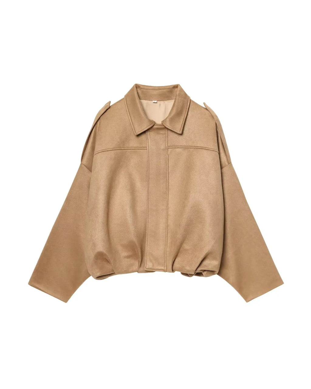 2025 Summer New Women's Elegant Loose Jacket Cross-Border Source All-Match Simple Lapel Long-Sleeved Casual Style