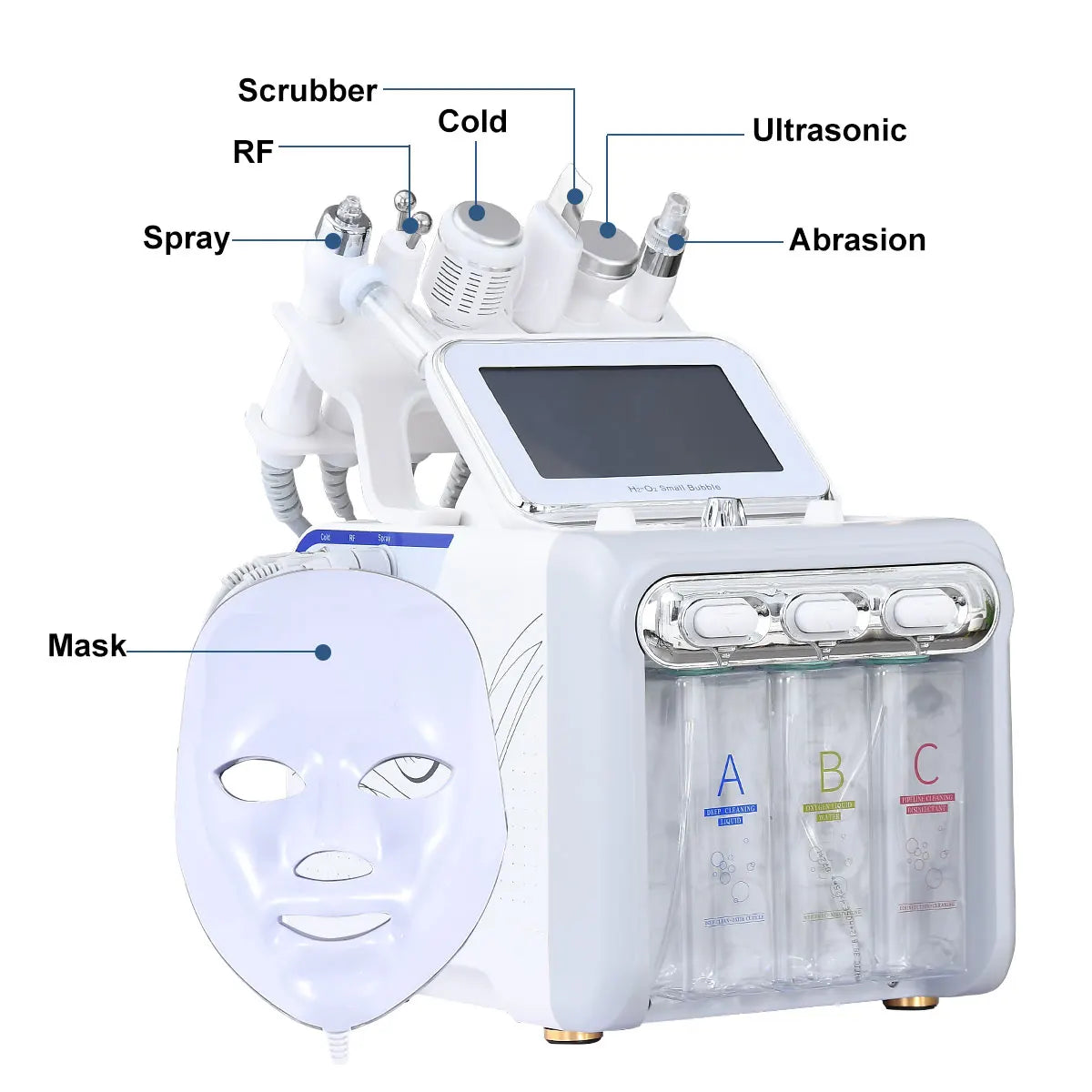 Salon Beauty Equipment Skin Hydra Skin Facial Dermabrasion Hydrofacial  H2o2 Deep Clean Hydrodermabrasion Machine
