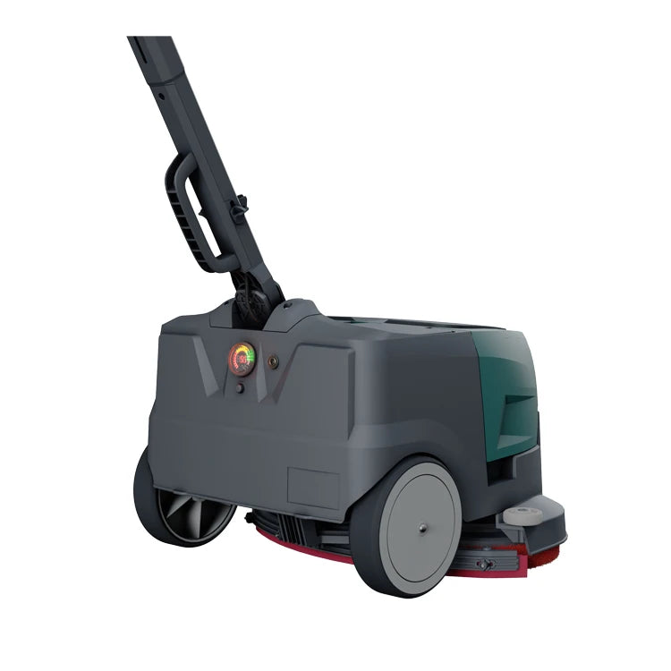 CleanHorse K1 Popular Product Small Dual Brush Walk Behind Household Electric Floor Scrubber