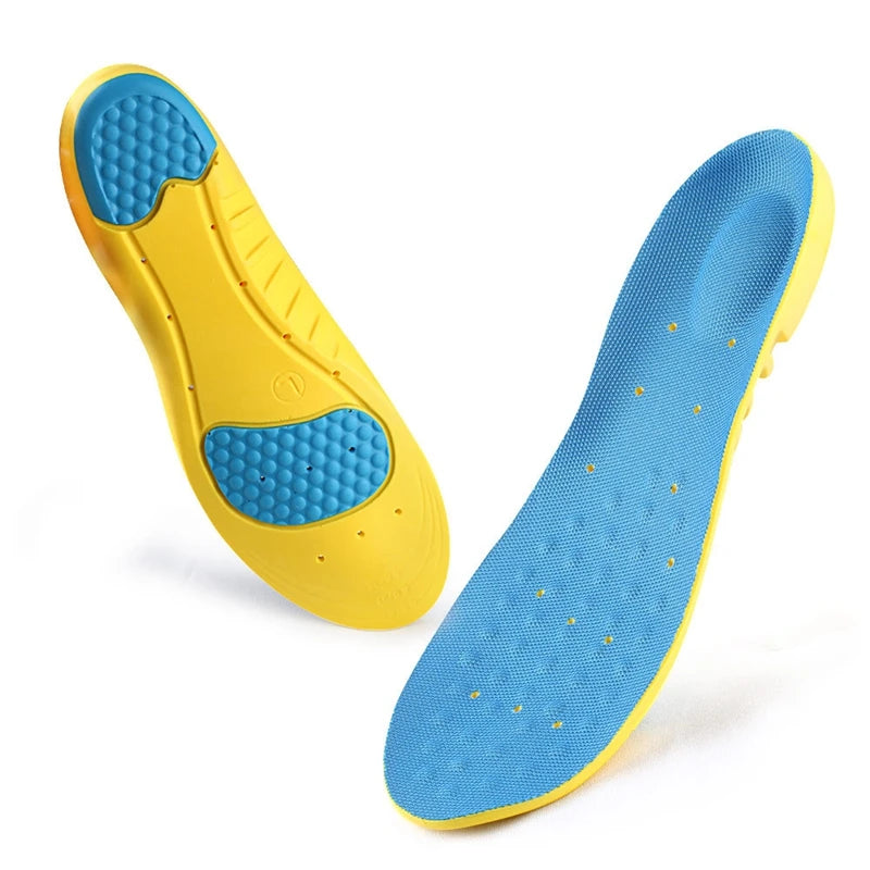 Orthopedic Insole EVA Arch Support Pads Sport Sole For Sneakers Basketball Shoes Sweat Breathable Men's And Women's Insoles