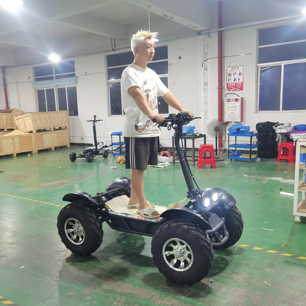 8000w Escooter off Road Mountain 21inch ATV Foldable Adult Mobility Scooters Electric 4 Wheel Heavy Duty