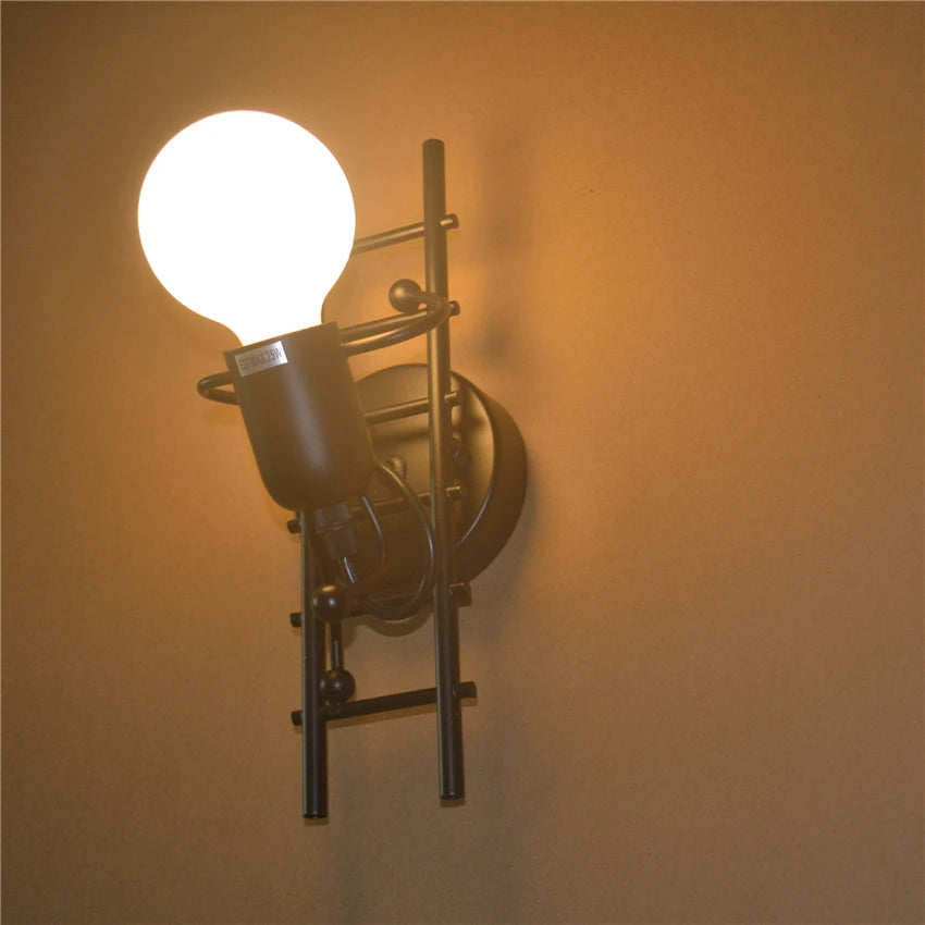 Nordic Climbing Stairs Wall Lights Living Room Home Decoration Bedroom Lamp aisle Corridor Children's Room Bedside Wall Lamps