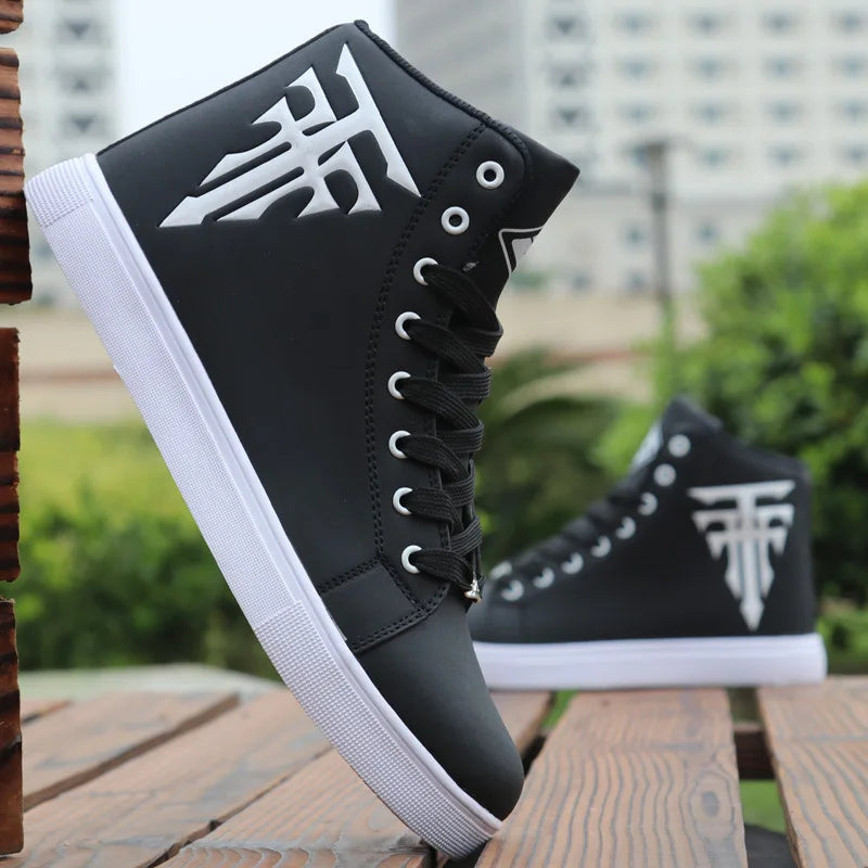 Men Boots Comfortable Quality High Top Shoes New Casual Shoes Botas Breathable Masculinas Super Hot Spring and Autumn Plus Sizes - Beauty