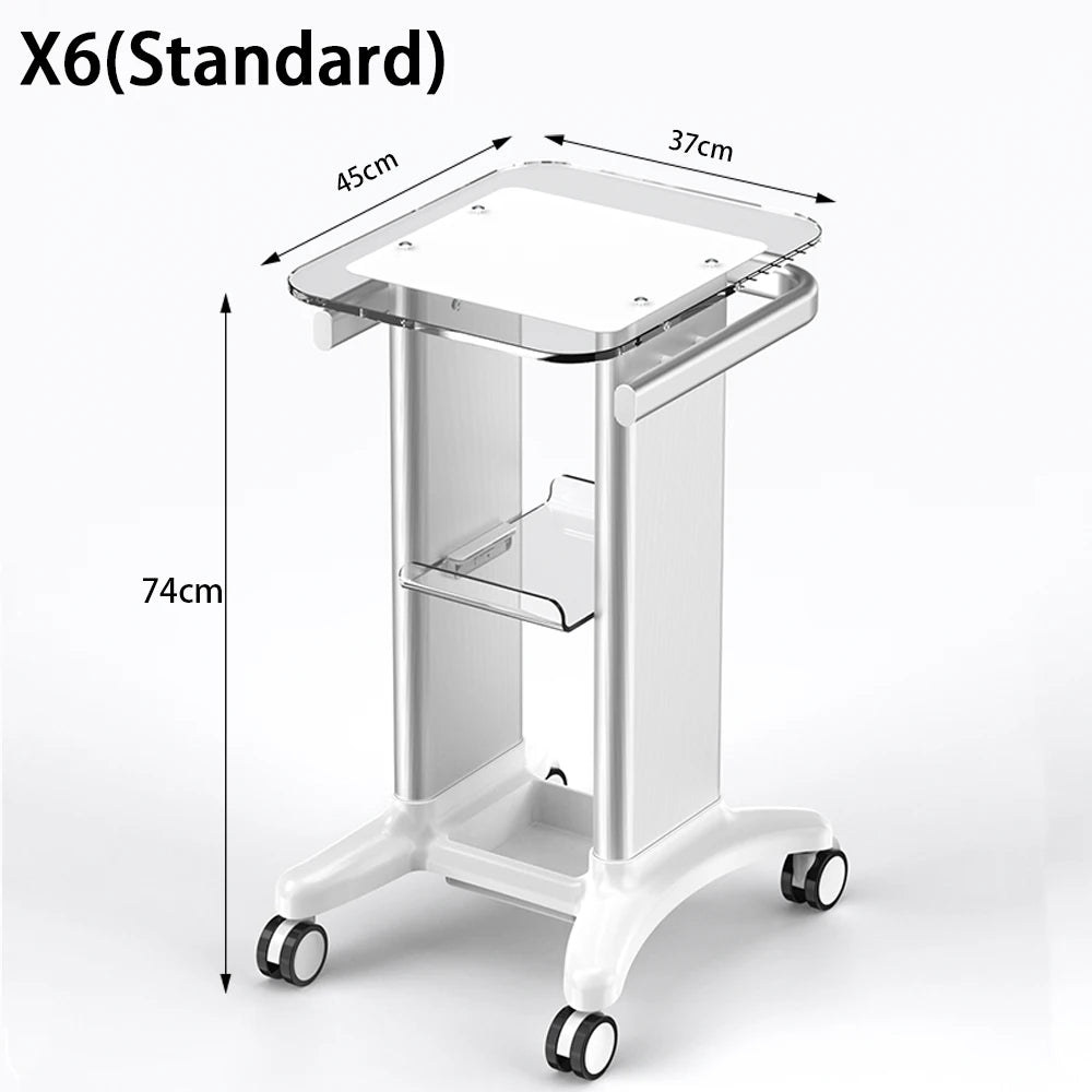 Factory Hot Sale Modern 50x40x20 Beauty Instrument Rolling Movable Trolley Stand