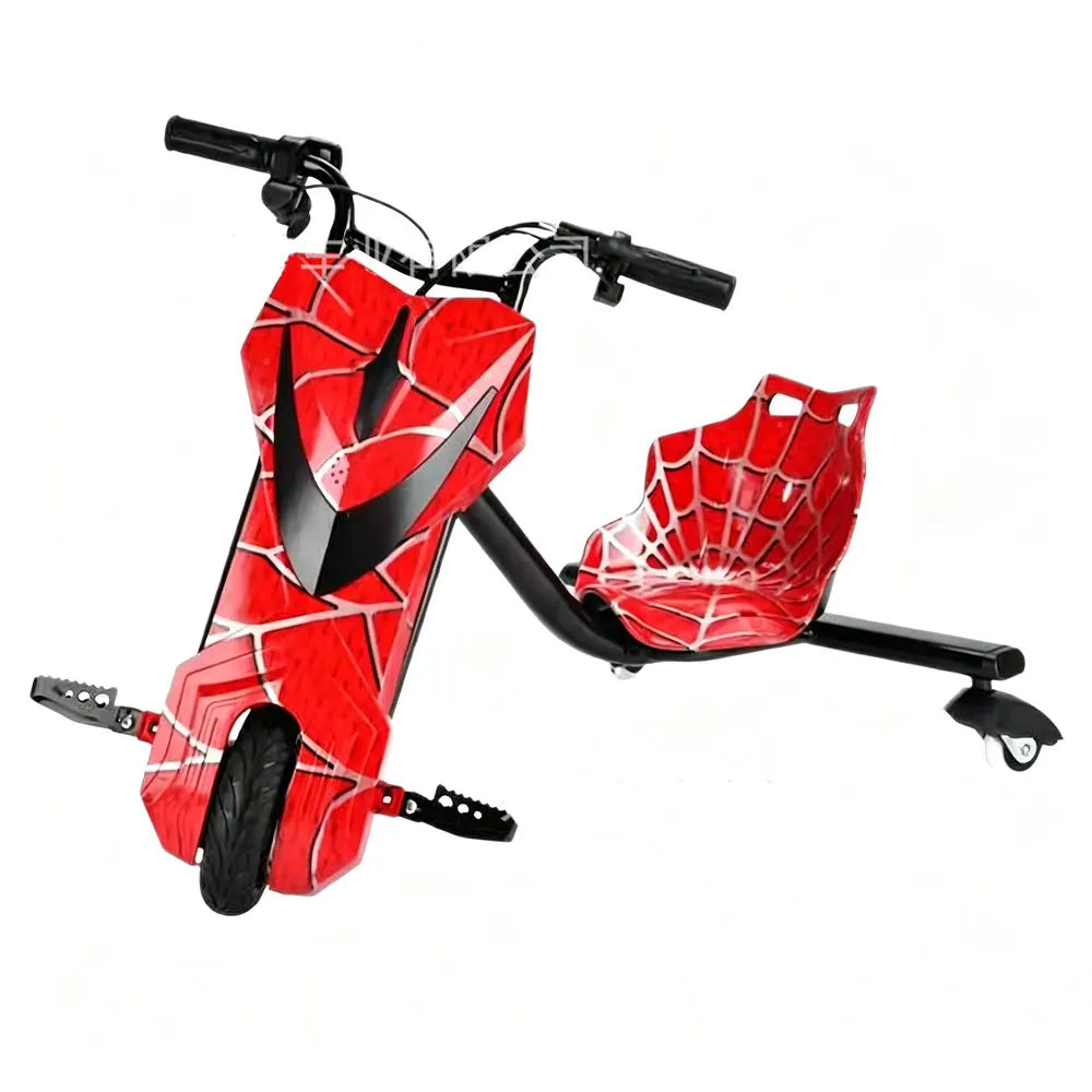 XFY Factory Price Kids 3 Wheel Electric Drift Trike Scooter 350w 6.5 / 8.5 INCH Electric Drift Trike 3 Speed Adjustment
