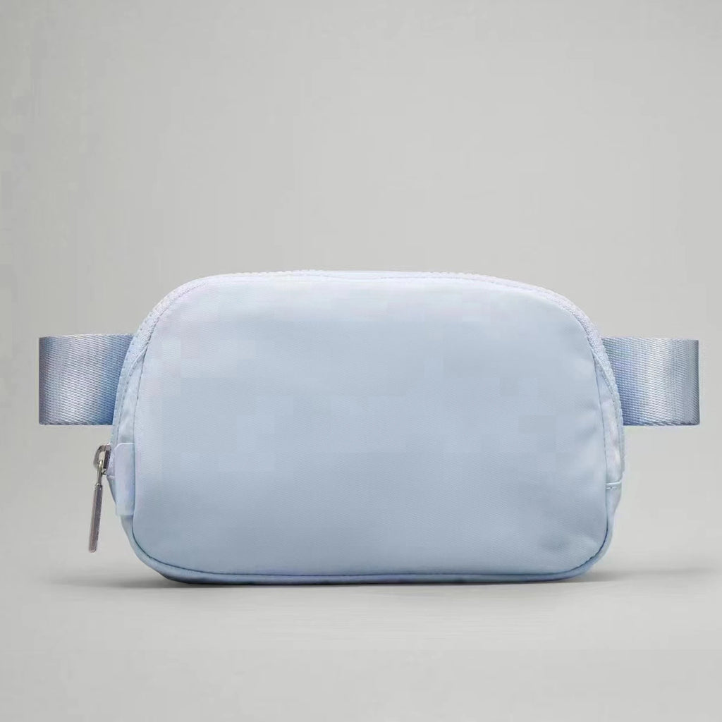 USA Oversea Warehouse 1L Nylon Waterproof Chest Bag Fanny Pack Waist Bag Belt Bag Crossbody Waist Belt Sport Workout Waist Bag