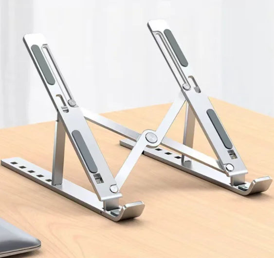 KINNO Foldable Laptop Stand Aluminum Alloy Computer Desktop Tablet Stand Portable Cooling Bracket